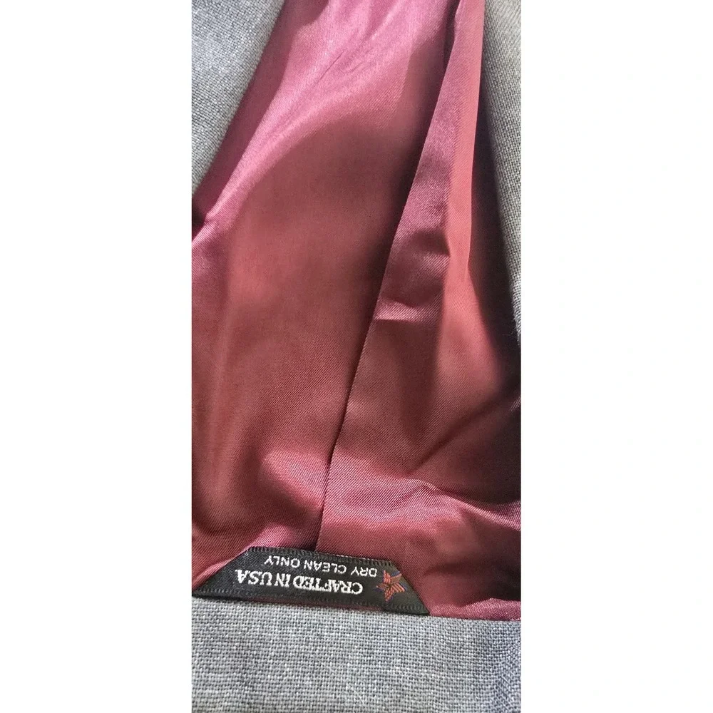 RMC Regent‎ Blazer Old Milwaukee Employee Uniform Gray Men's 44R Vintage NWT